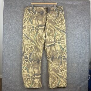 VTG 10X Camo GoreTex Pants Mens XL Advantage Wetlands Rain Wear Hunting USA Made